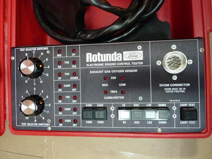 Used FORD Rotunda Engine Tester T80L-50-EEC-II #30225