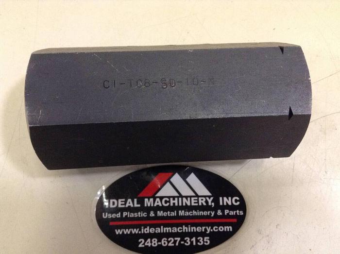 Used NORTHMAN In Line Check Valve CI-T08-50-10-N #75843