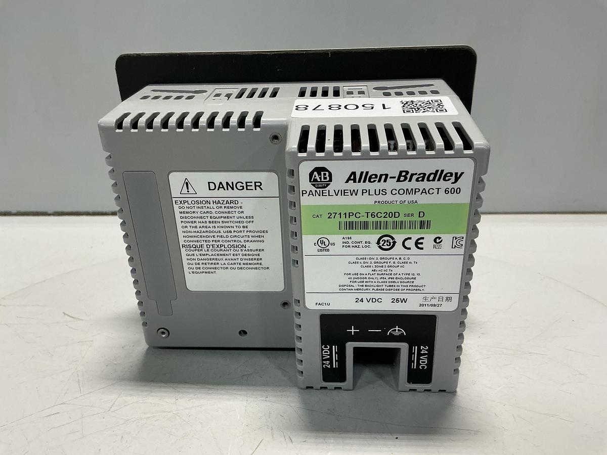 Used ALLEN BRADLEY 2711PC-T6C20D