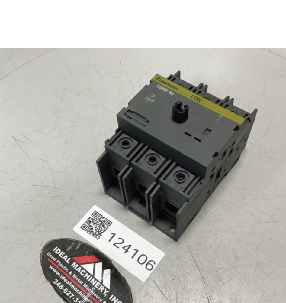 Used BUSSMANN Circuit Breaker CDNF60 USED