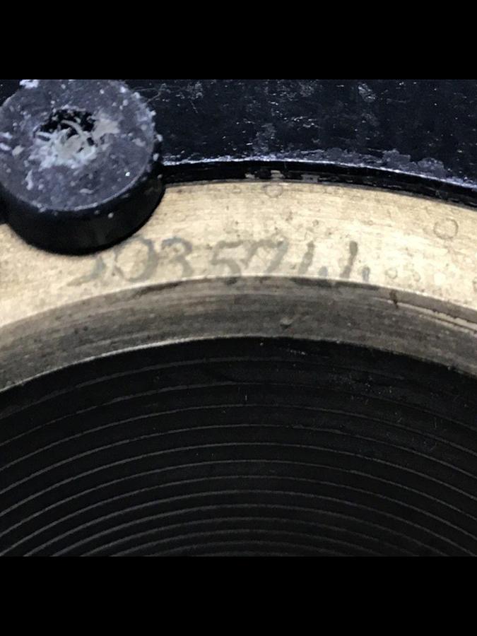 Used CINCINNATI MILACRON Die Height /Adjustable Tie Bar Nut 5035744 Used