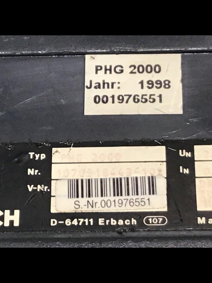 Used BOSCH Teach Pendant PHG 2000 Used
