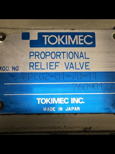 Used TOKIMEC Valve EPCG2-01-70-11 #133064