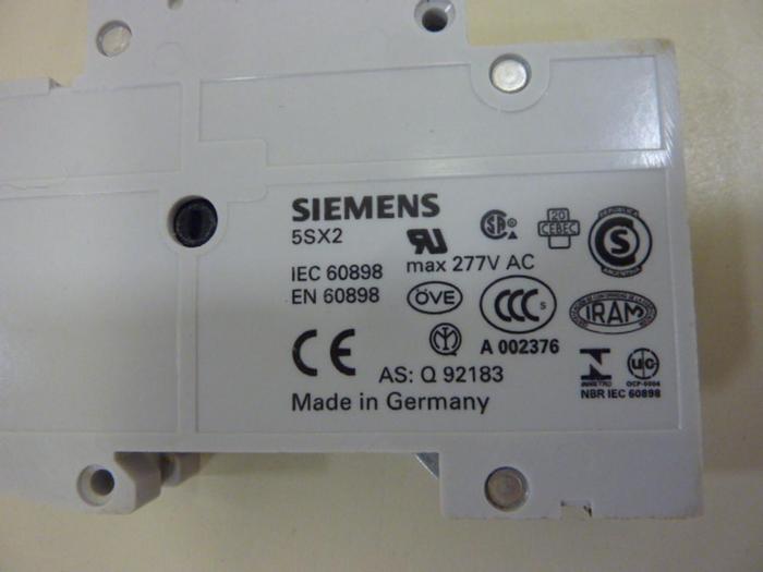 Used SIEMENS Circuit Breaker 5SX21-C3 #63770