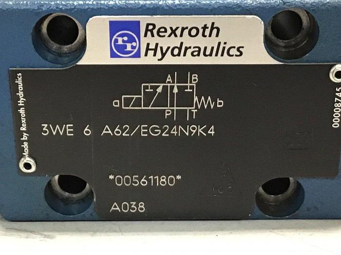 Used REXROTH Valve 3WE6A62/EG24N9K4 #130943