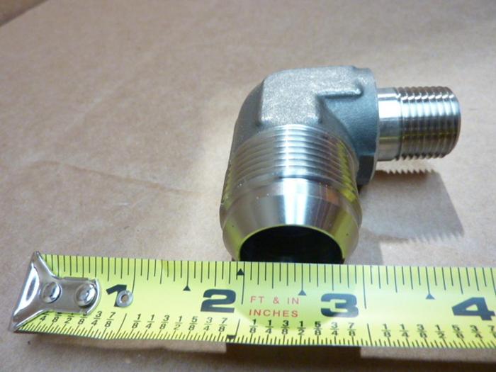 PRESSURE CONNECTIONS CORP. Elbow SS-2501-16-08 #40328