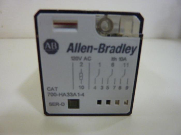 Used ALLEN BRADLEY Relay 700-HA33A1-4 SER D #53742