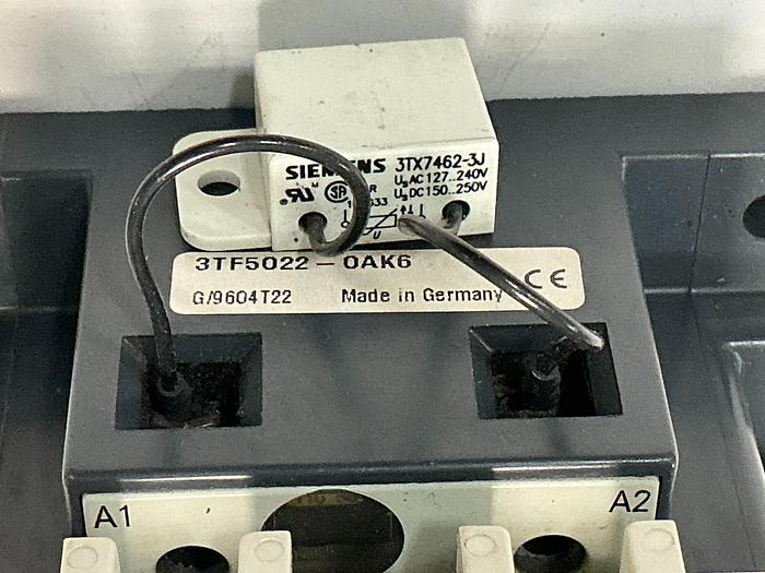 Used SIEMENS 3TF5022-OAK6