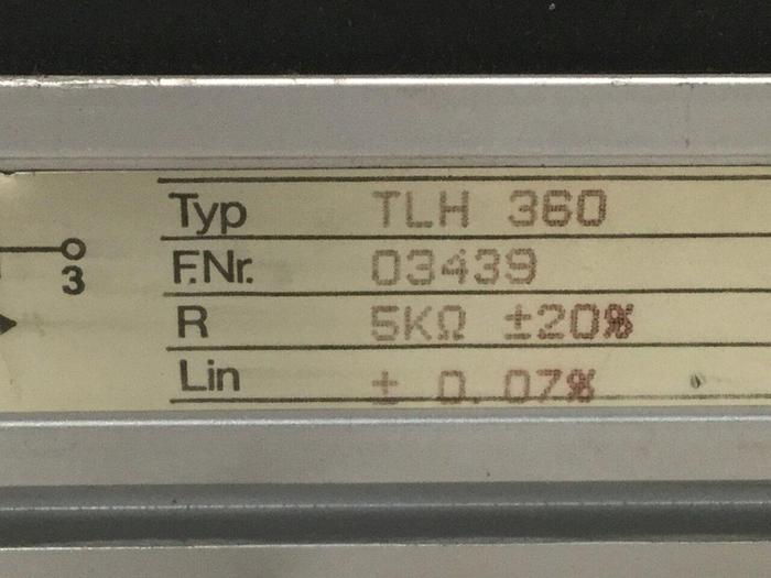 Used NOVOTECHNIK Linear Transducer TLH360 #105741