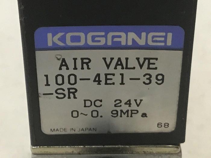 Used KOGANEI Air Valve 100-4E1-39-SR #124289