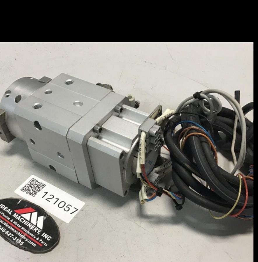 Used SMC Rotary Gripper MRHQ25D-180SX-M-BVL-M-BL-X169 #121057
