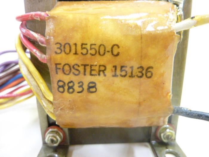 Used FOSTER Transformer 301550-C #44171