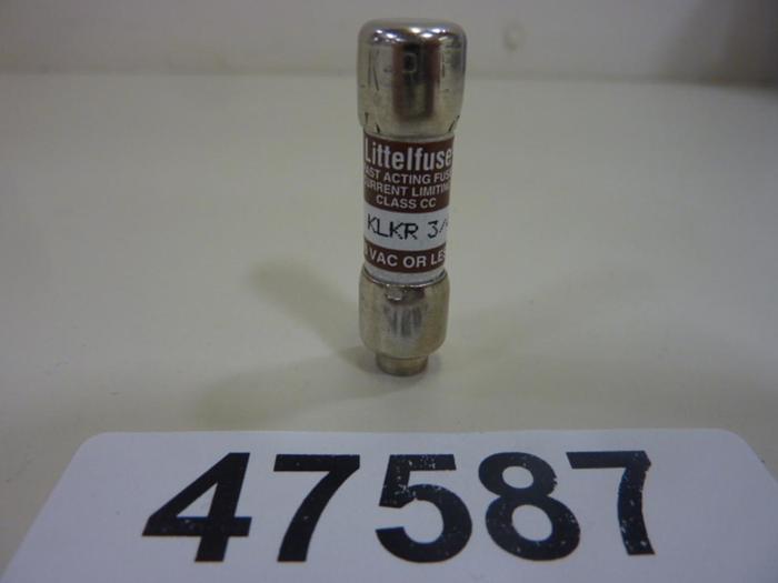 Used LITTELFUSE 3/4 Amp Fuse KLKR-3/4 #47587