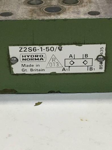 Used HYDRONORMA Valve Z2S6150 #97308