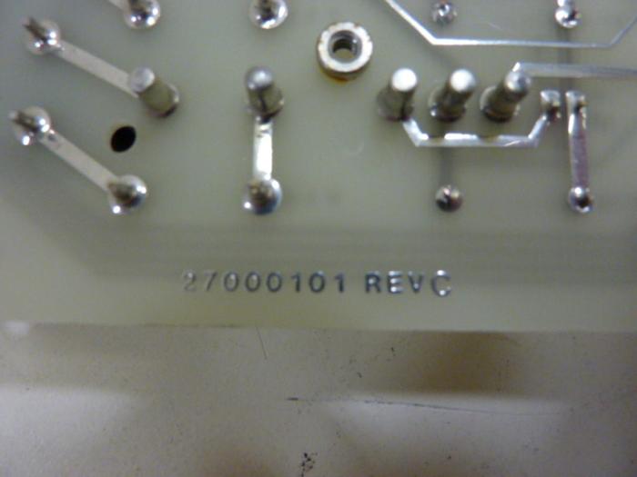 Used CONTROL LASER Circuit Board 02000101 #53774