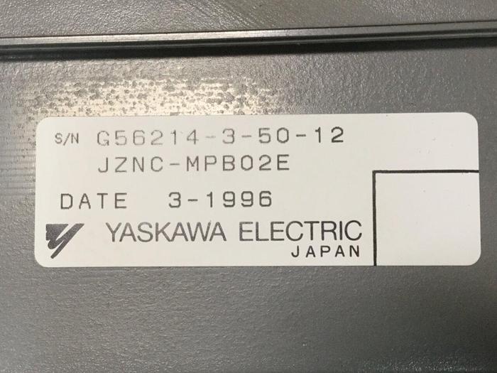 Used YASKAWA ELECTRIC Operator Panel JZNC-MPB02E #108672