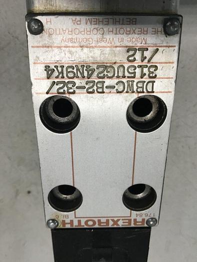 Used REXROTH Valve DBWC-B2-32/315UG24N9K4/12 #140439