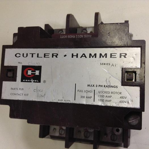 Used CUTLER HAMMER Contactor C32KN3 Used