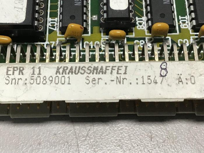 Used KRAUSS MAFFEI Circuit Board EPR100 AE1BBS USED
