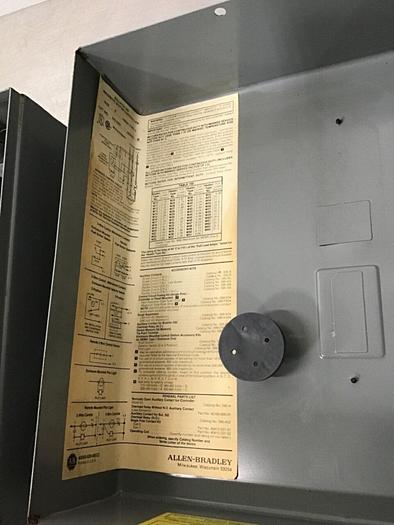 Used ALLEN BRADLEY Motor Starter Size 0 509-AAD SER B USED