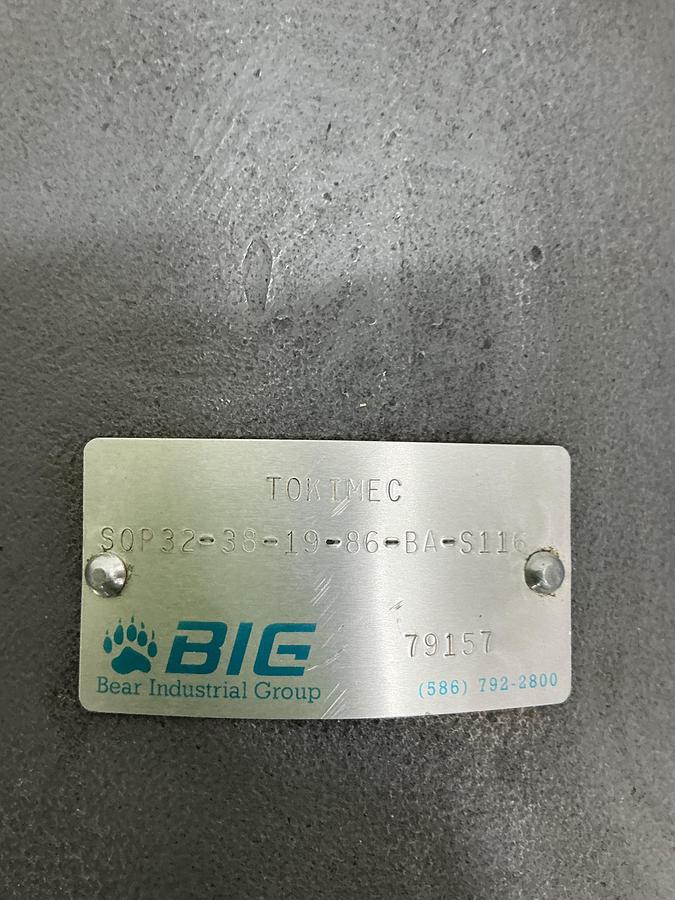 Used Tokimec SQP32-38-19-86-BA-S116