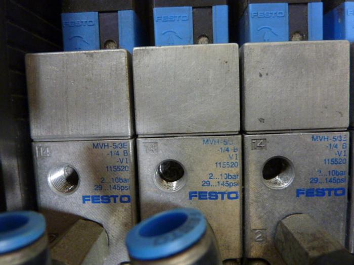 Used FESTO Control Block / Valve Terminal IFB8-02 #52774