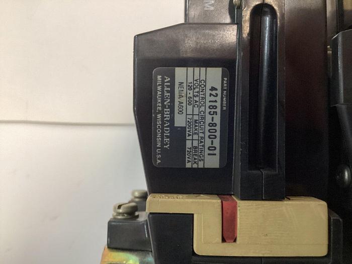 Used ALLEN BRADLEY Starter Size 1 509-BOD SER B W18 #32073