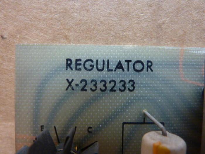 Used ALLEN BRADLEY Regulator Board X-233233 #27108