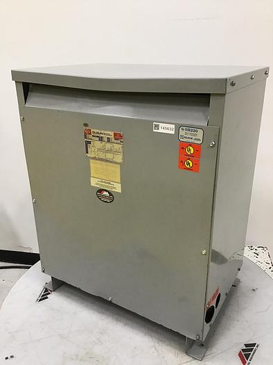Used OLSUN 63 KVA Transformer DP63LF-1 107273-5 Used #145632
