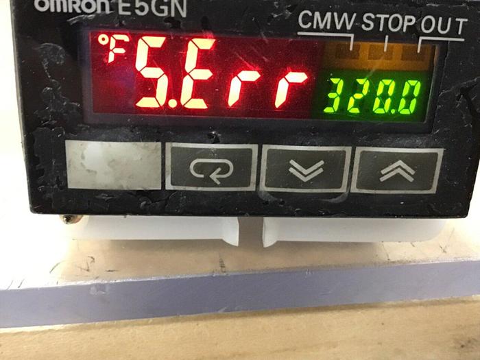 Used OMRON Temp Controller E5GN-Q1TC USED