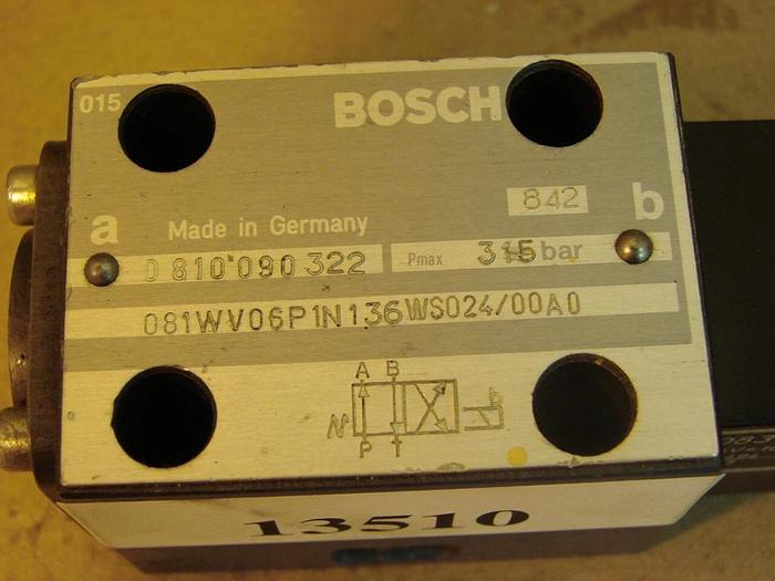 Used BOSCH Valve 0 810 090 322 #13510