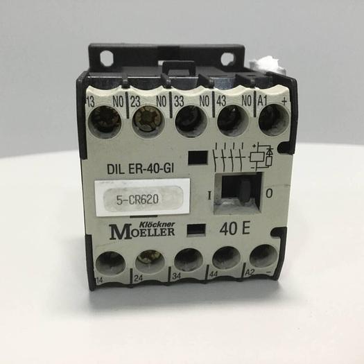 Used KLOCKNER MOELLER Contactor DILER-40-GI #94191