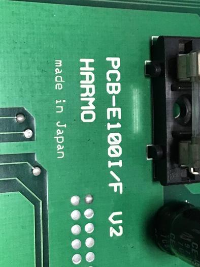 Used HARMO Circuit Board PCB-E100I/F V2 #118138