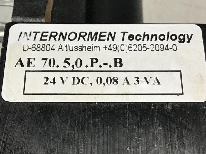 Used INTERNORMEN Valve AE70.5,0.P-B #137009
