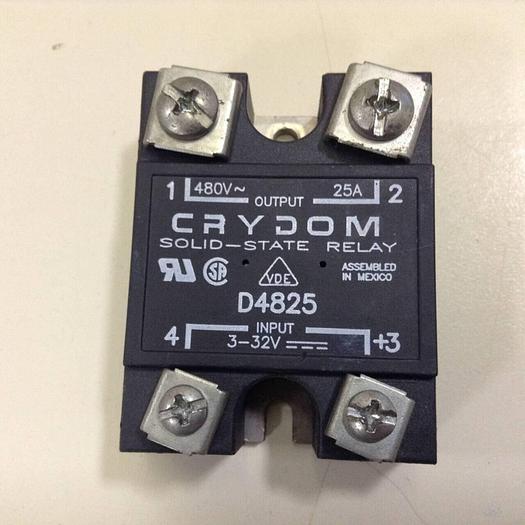 Used CRYDOM Solid State Relay D4825 #84470