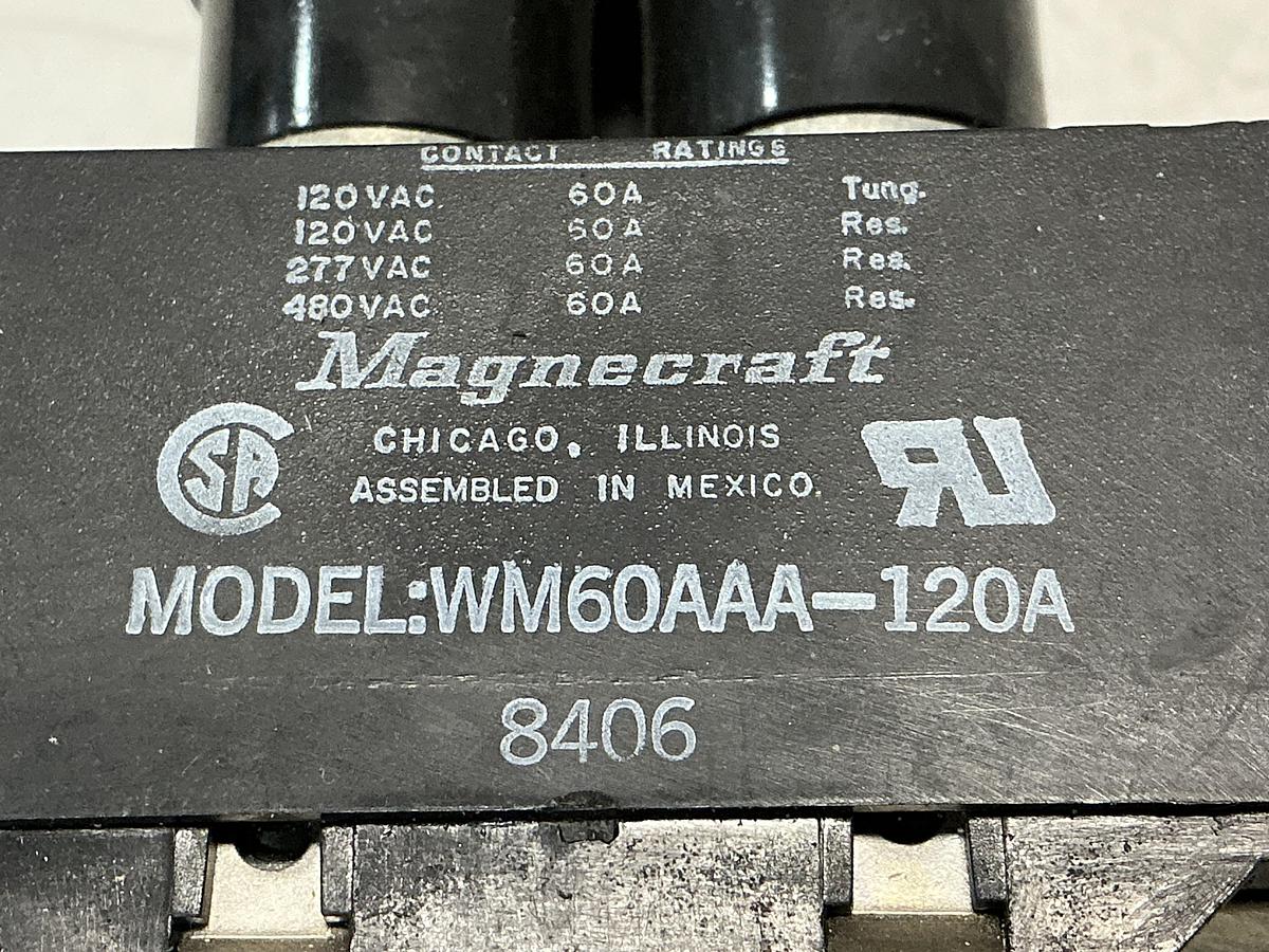 Used MAGNECRAFT WM60AAA-120A