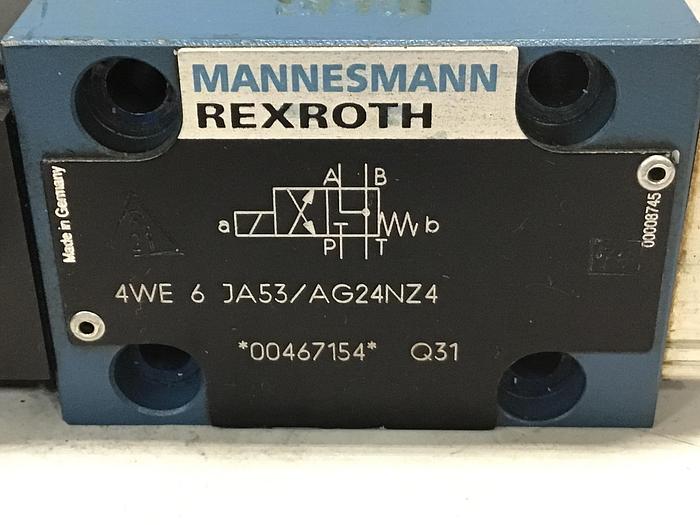 Used REXROTH 4WE6JA53/AG24NZ4 Valve Used #140388