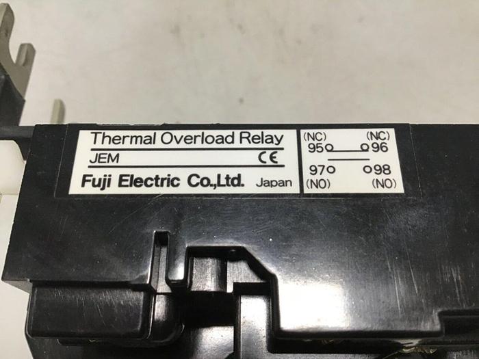 Used FUJI ELECTRIC Thermal Overload Relay TR-4N/UL TR801 #112257