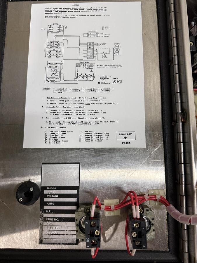 Used IN-SINK-ERATOR CC101H