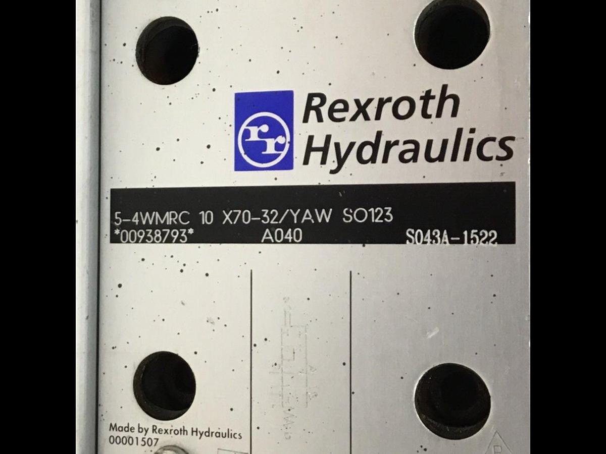 Used REXROTH Valve 54WMRC10X7032YAWSO123 #126868
