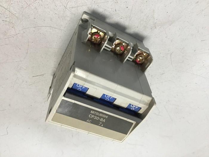 Used MITSUBISHI 20 Amp Circuit Breaker CP30-BA-3P-20A #119607