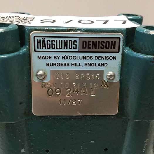 Used HAGGLUNDS DENISON Hydraulic Flow Control Valve R5V 06 313 12 Used