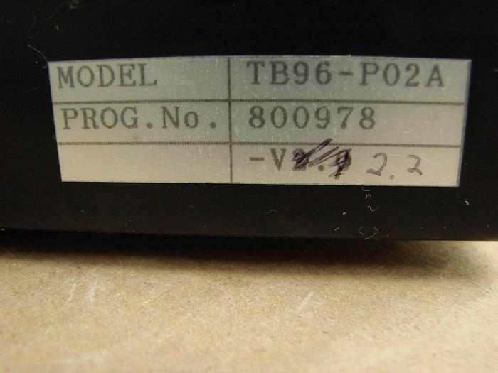 Used WELTRONICS Teach Pendant TB96-PO2A Used