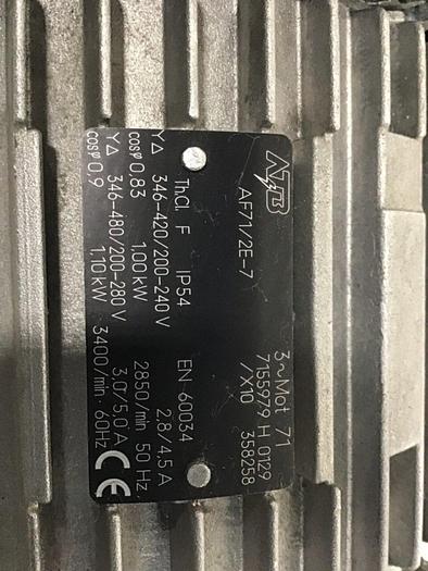 Used SYSKO CORPORATION Pump & 3 PH Motor CY-4281.0069 #125314