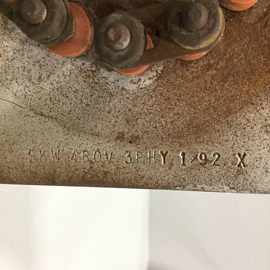 Used GENERIC 9 kW Heating Element KP 6 0275-M1 #90250