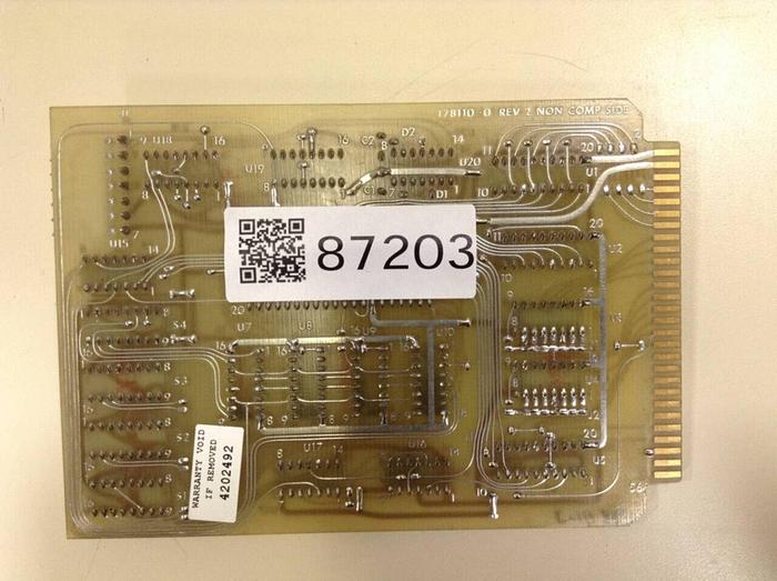 Used SATEC Circuit Board 178110-0 #87203