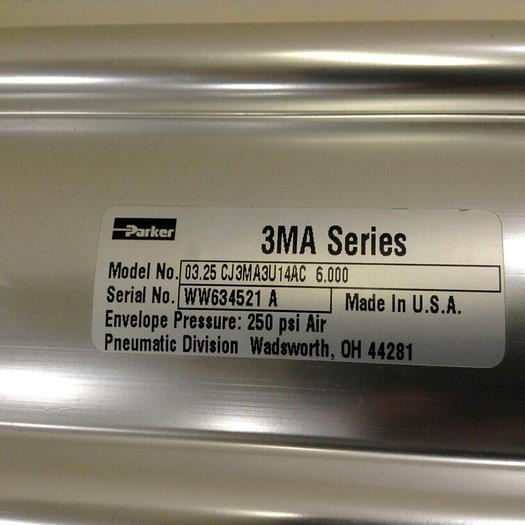 Used PARKER Cylinder 03.25 CJ3MA3U14AC 6.000 #79990