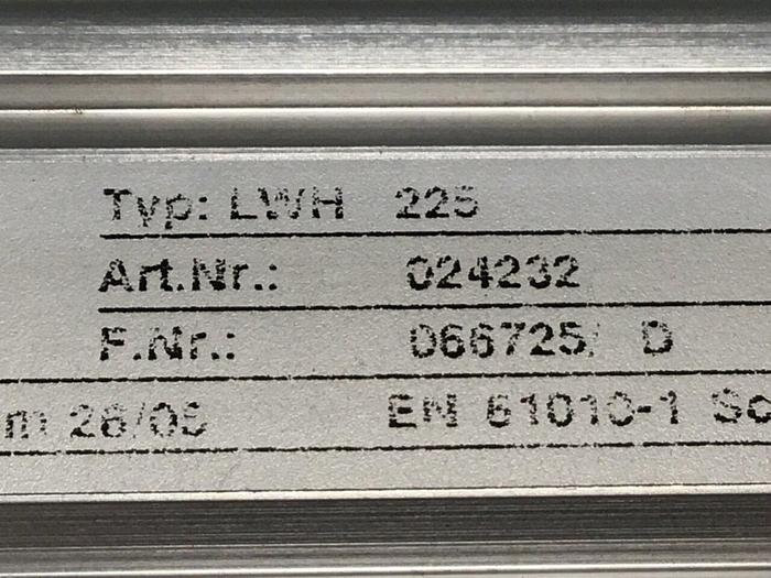 Used NOVOTECHNIK Linear Transducer LWH225 Used
