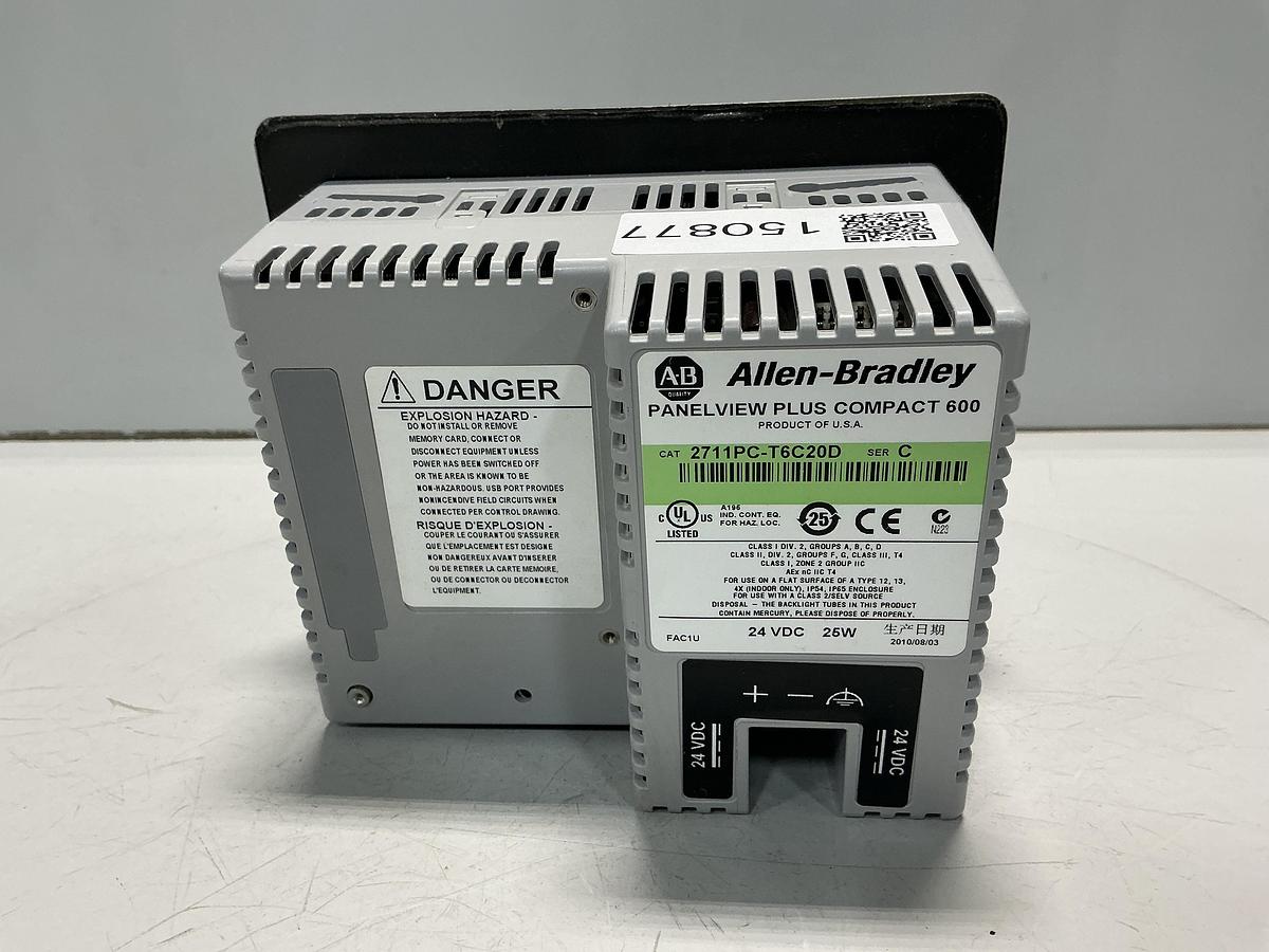 Used ALLEN BRADLEY 2711PC-T6C20D