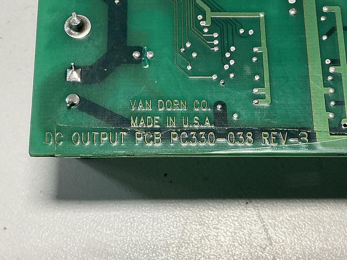 Used VAN DORN PCB PC330-038 REV-3